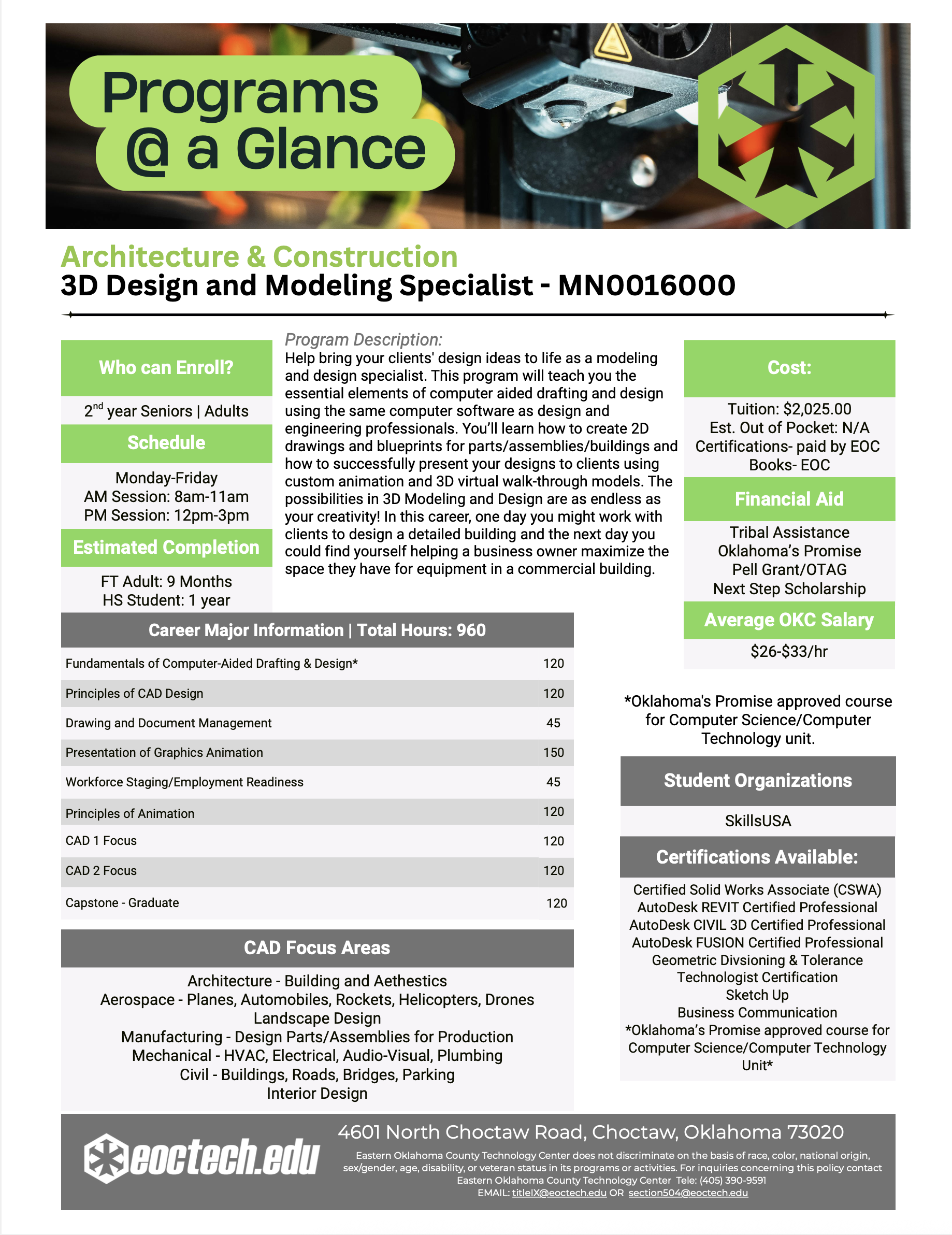 3D Design & Modeling Specialist